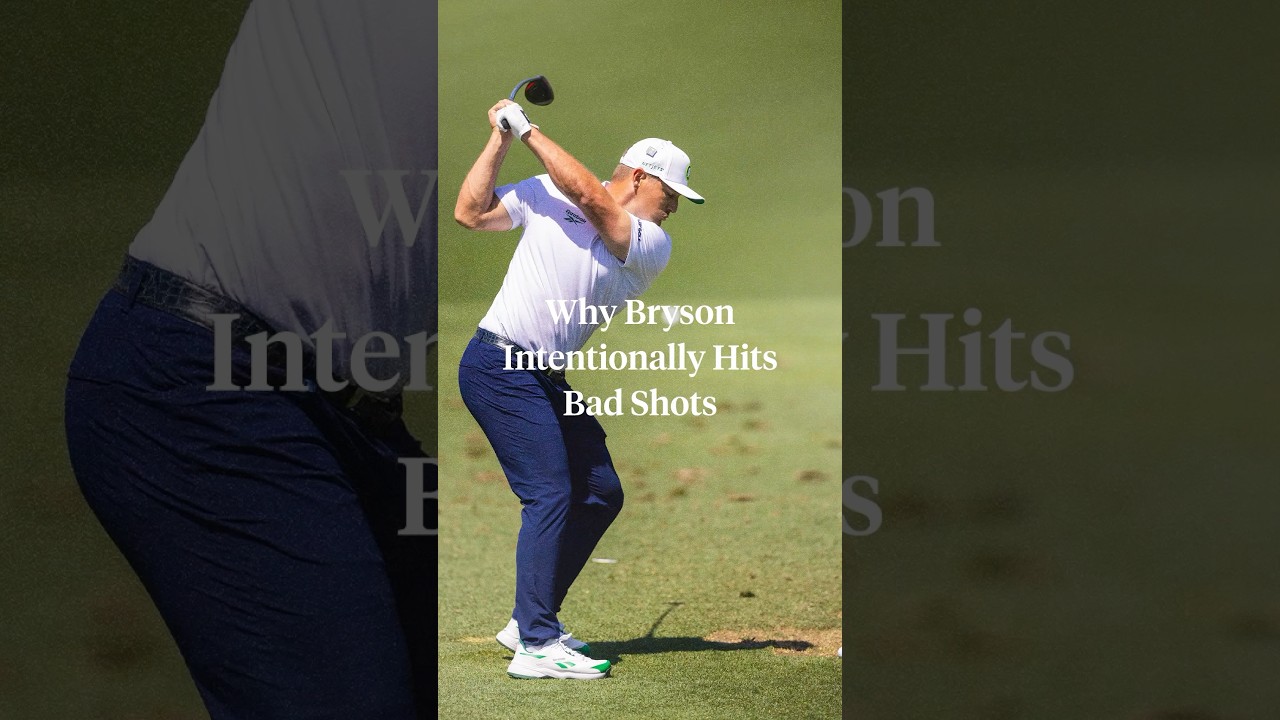 Why Bryson hits bad shots on purpose 👀