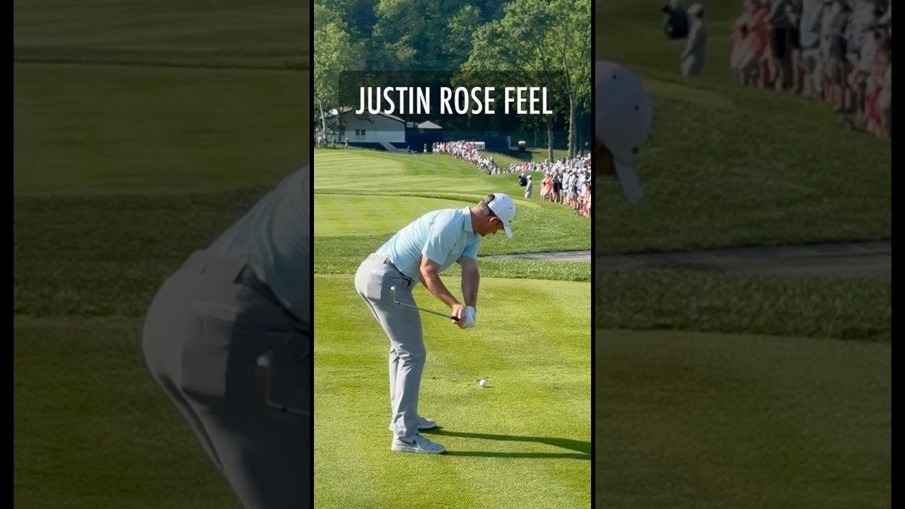 Justin Rose Practice Swing Drill