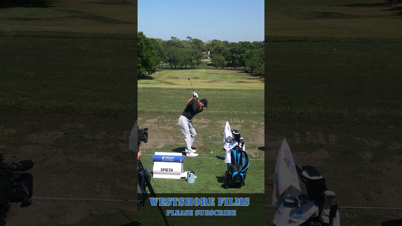 Jordan Spieth golf swing on the driving range Valspar Championship #shorts #golf #golfcourse