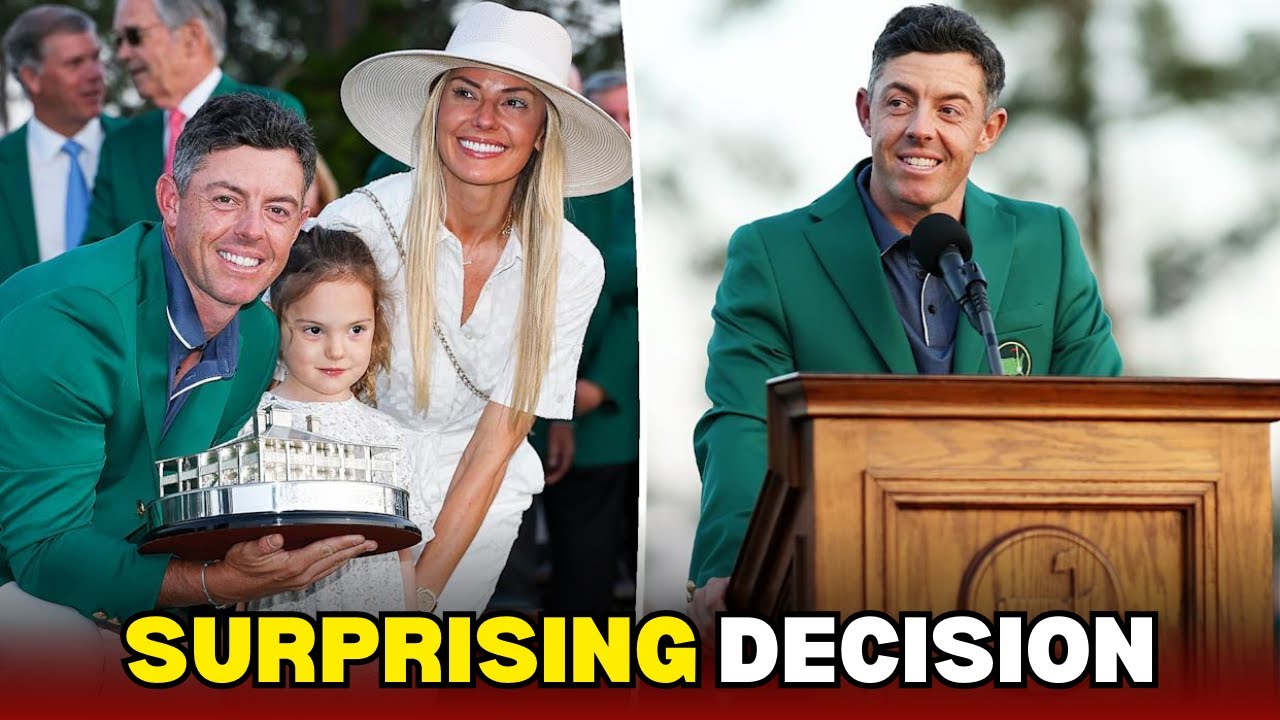 ロリー・マキロイの妻、歴史的なマスターズ優勝後に驚きの決断 | 2025年マスターズ