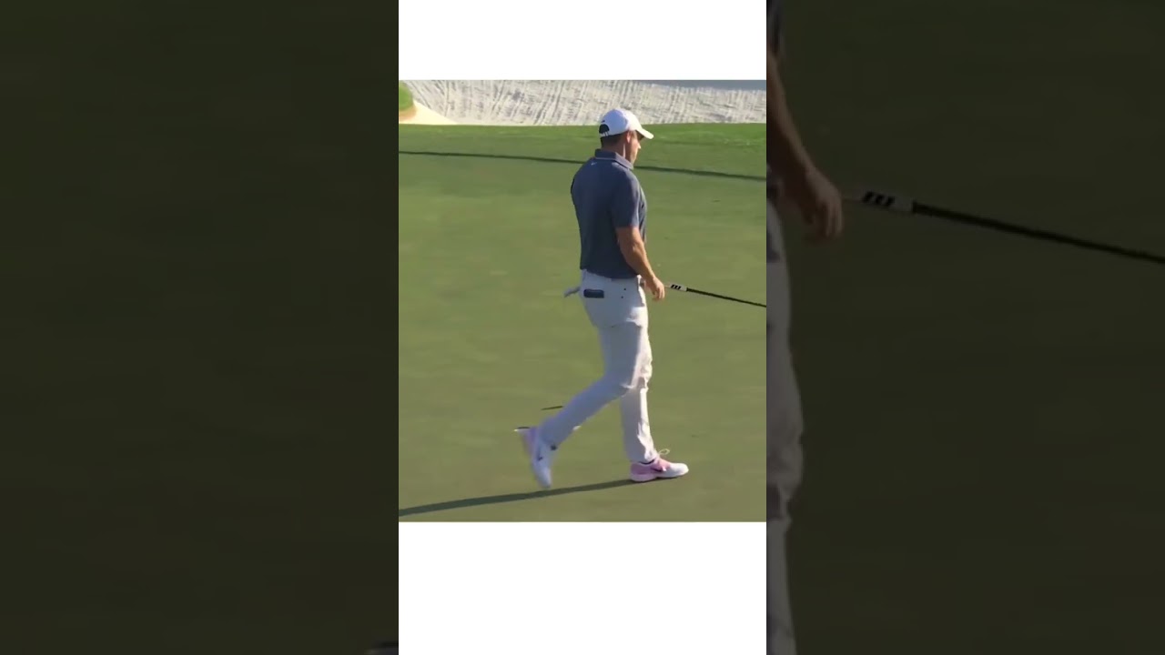 the shot that sent us to sudden death in the Masters.  #rorymcllroy #masters