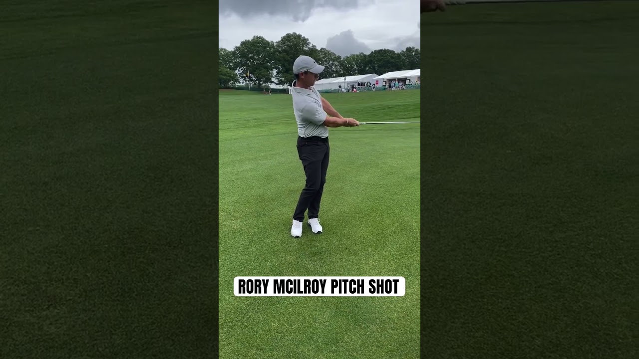 Rory McIlroy’s pitch shot motion is incredible!😳 #golf