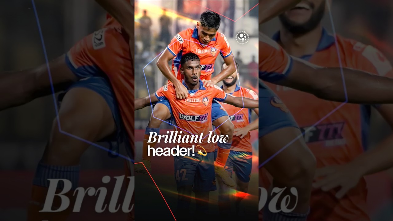 Relive this #BrisonFernandes moment before the #Gaurs get into action! ⚽🔥 | #IndianFootball #shorts