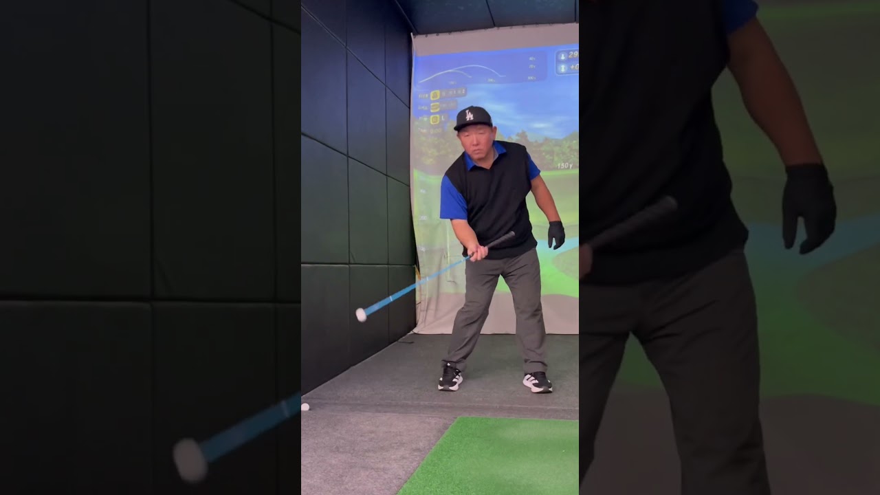 飛ばしの為の出力を鍛える！ライトハンド編#ゴルフ #shorts