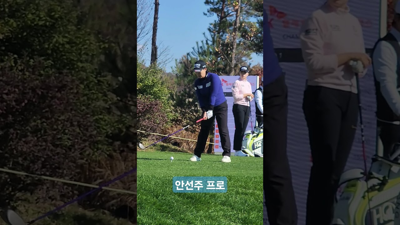 [2024KLPGA] 안선주프로 드라이버스윙 #golf #golfswing #골프 #골프스윙 #여자골프 #여자골프스윙 #라비에벨cc