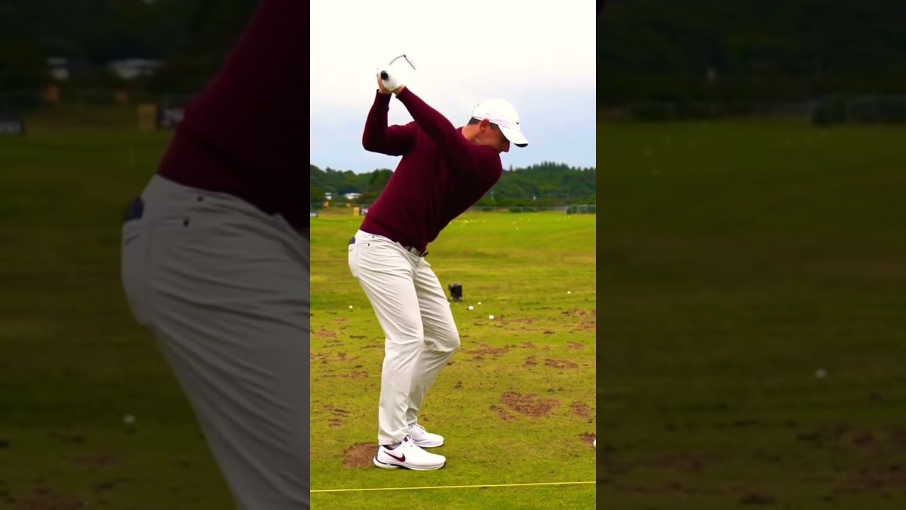 Rory McIlroy Long Iron Swing Slow Motion