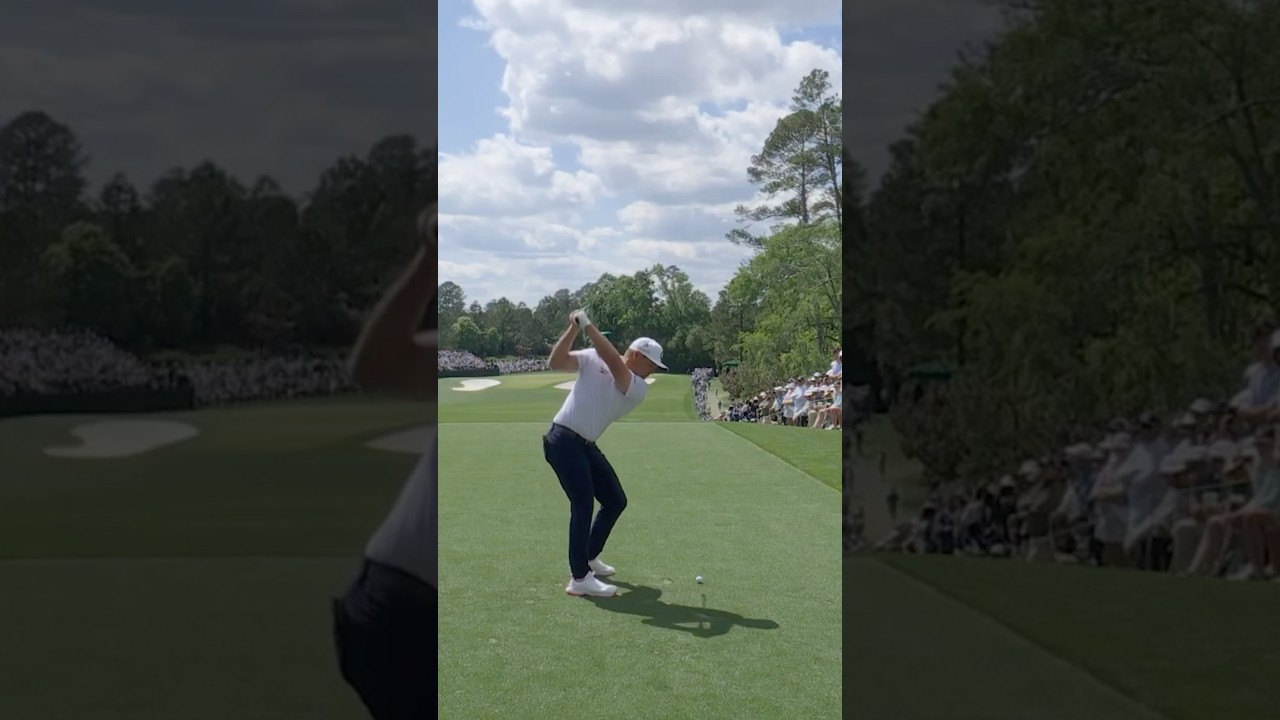 Bryson Dechambeau Iron Swing 2025 The Masters #brysondechambeau #themasters #golfswing #golf