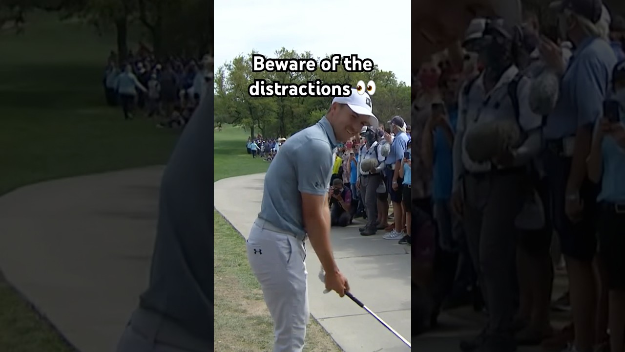 Nothing fazes Jordan Spieth 😳