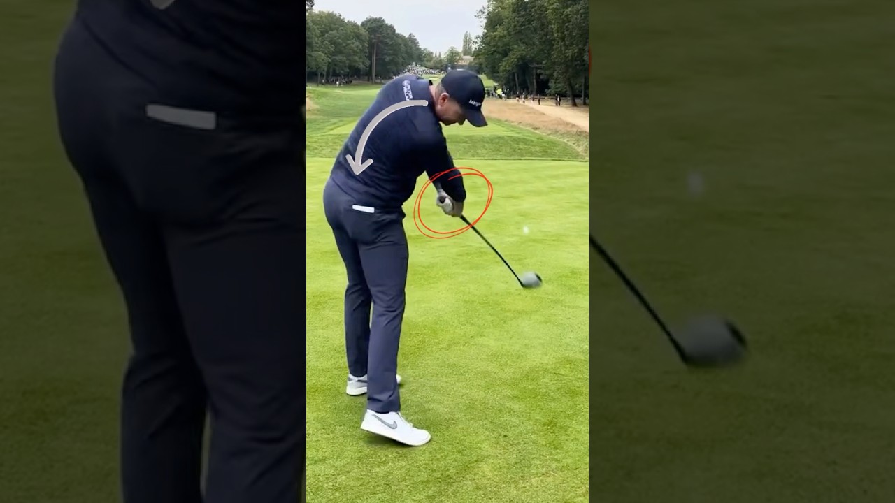 🔑🔑🔑 Justin Rose Driver slowmotion
