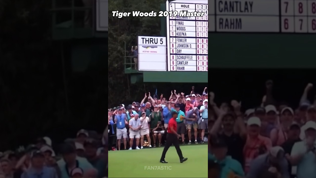 Tiger Woods 2019 MASTER glory moments