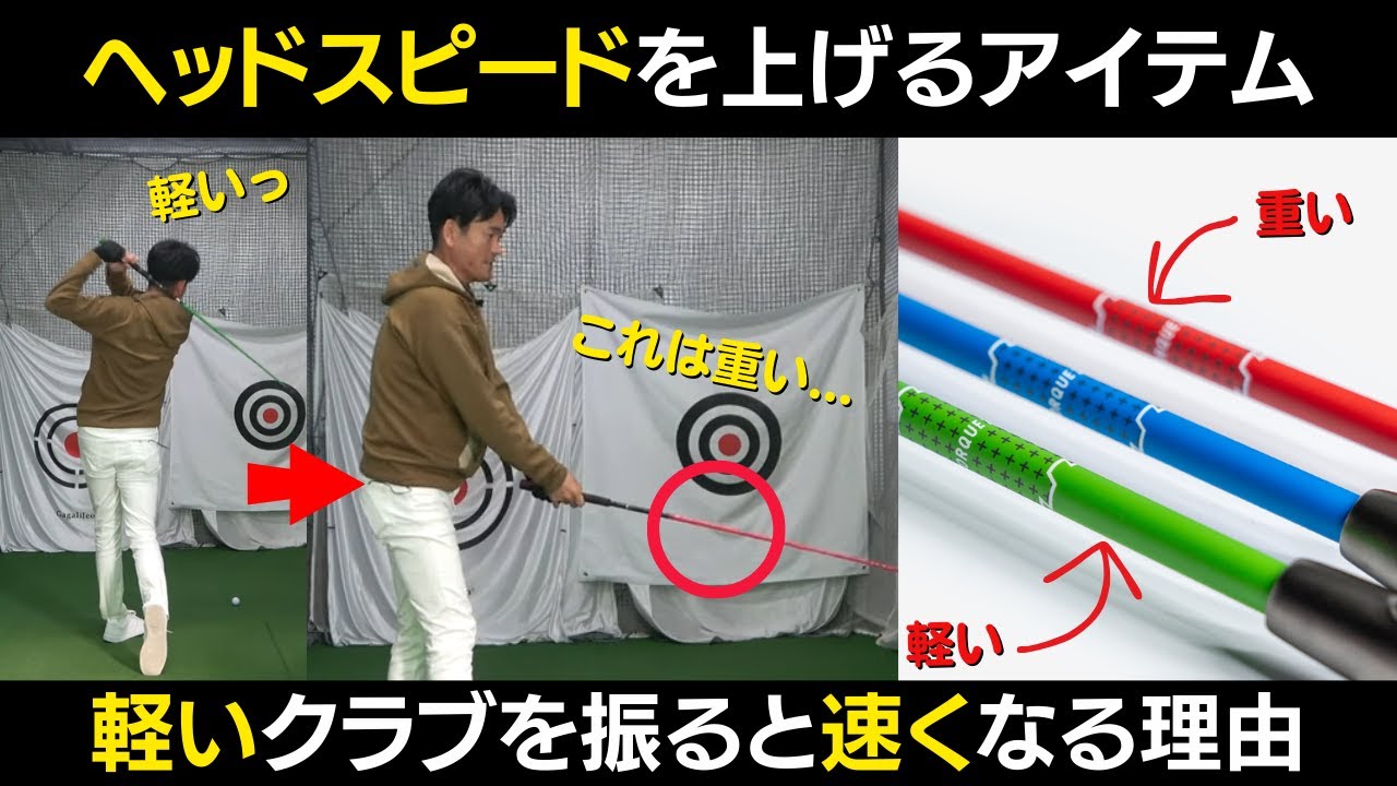 ３つの素振りで、最大スイングスピードを引き出し、飛距離アップさせる方法とは？