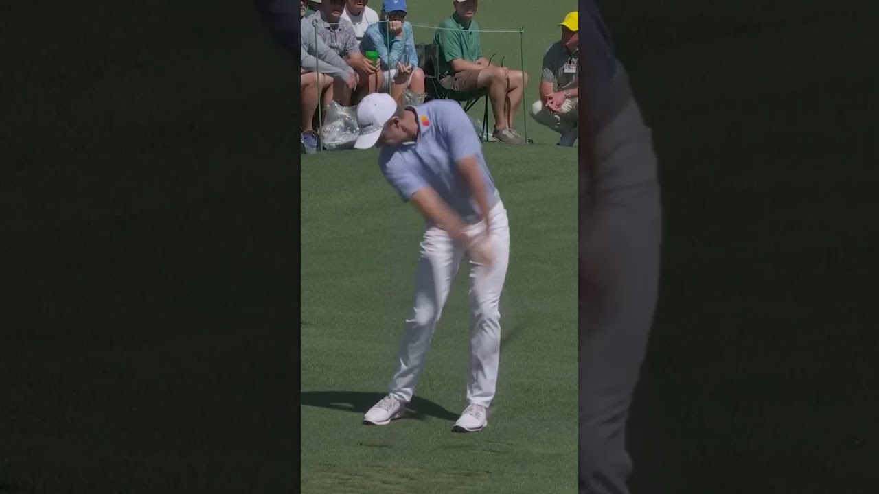 Justin Rose Iron Swing Tee Shot 2025 #justinrose #golfswing #themasters #golf