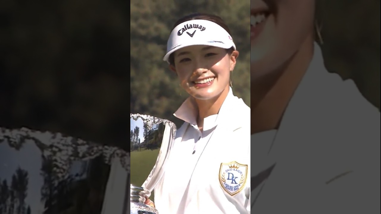 青木香奈子 IT'S ONLY LOVE｜ステップ初優勝🏆️【女子プロゴルフ】 #shorts