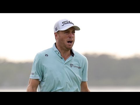 Justin Thomas celebrates again after €2.7m win as Rory McIlroy is sent TGL message