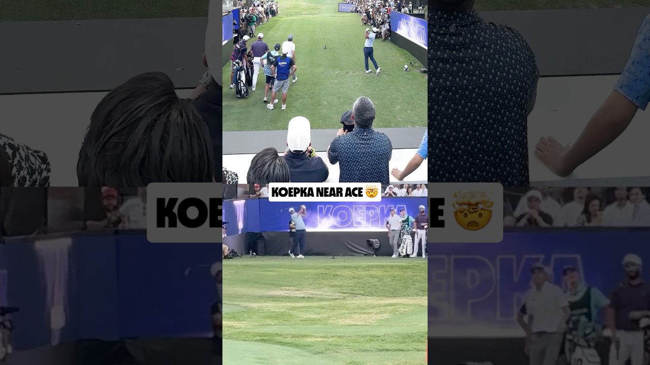 Brooks went pin seeking 😤 #golf #LIVGolf