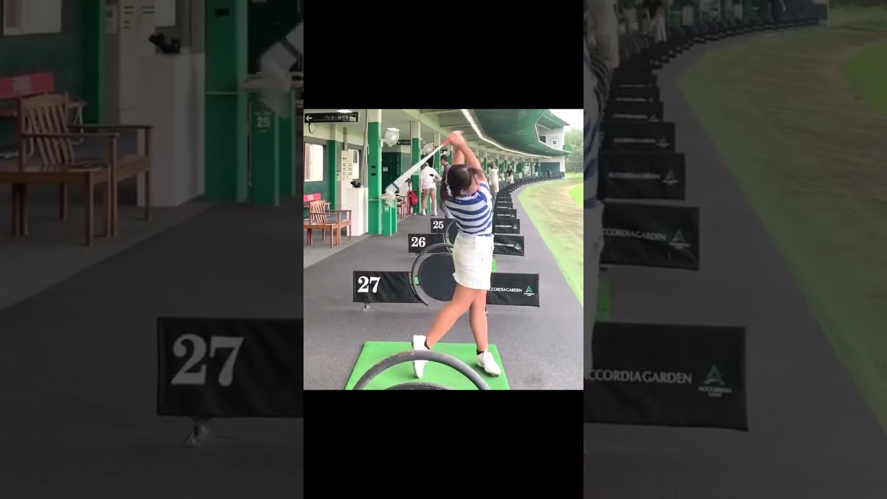 千田萌花 Moeka Chida #golf #スイングトップ #ゴルフ #スイングトップ #ゴルフ #pgaティーチングプロ #pgaティーチングプロ #ゴルフ女子 #てげてげゴルフch