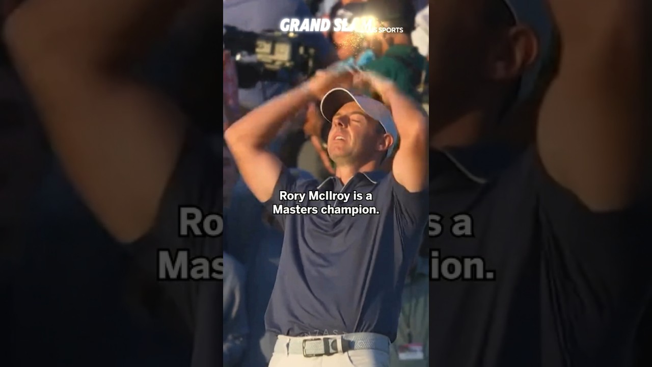 GOLF rory mcilroy finally has mastes