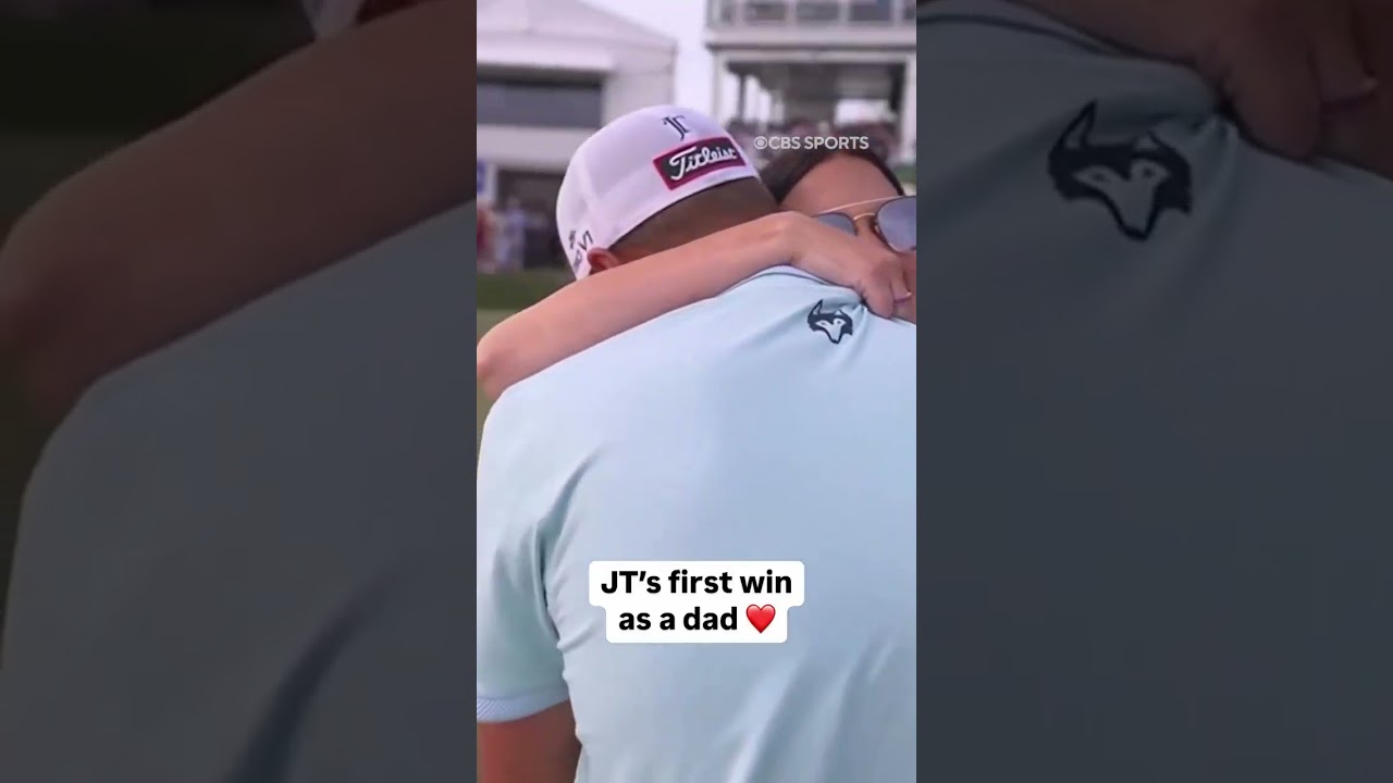 An emotional victory for Justin Thomas 🥺❤️ @TheHeritageHHI