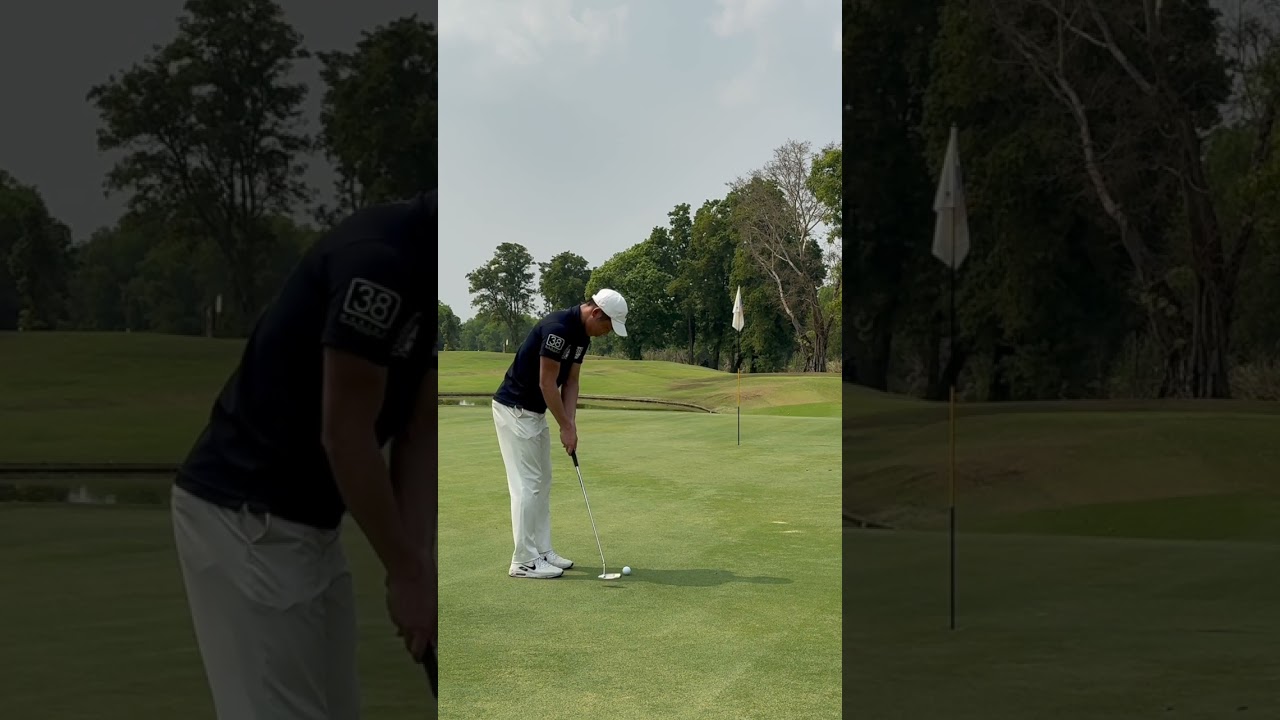 A knockdown 6-iron  #golf #golfswing #golfer #rorymcllroy