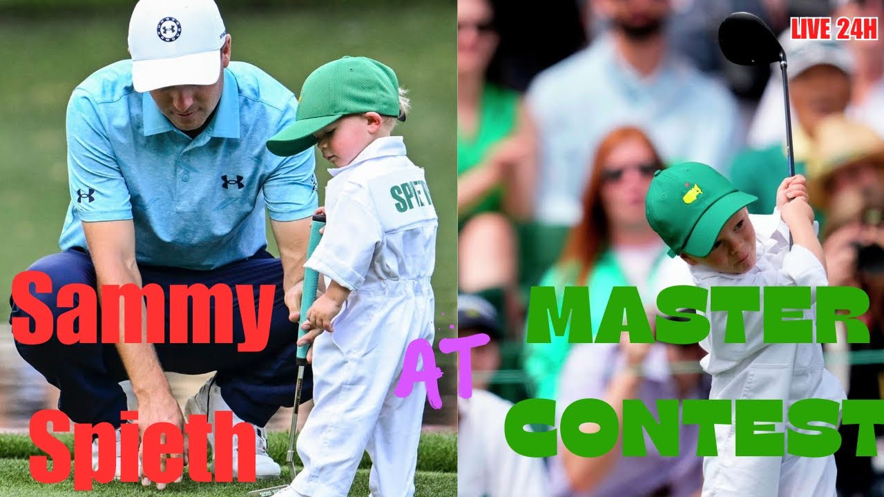 Jordan Spieth’s 3-Year-Old Son Steals the Show at The Masters | Viral Moment at Augusta National