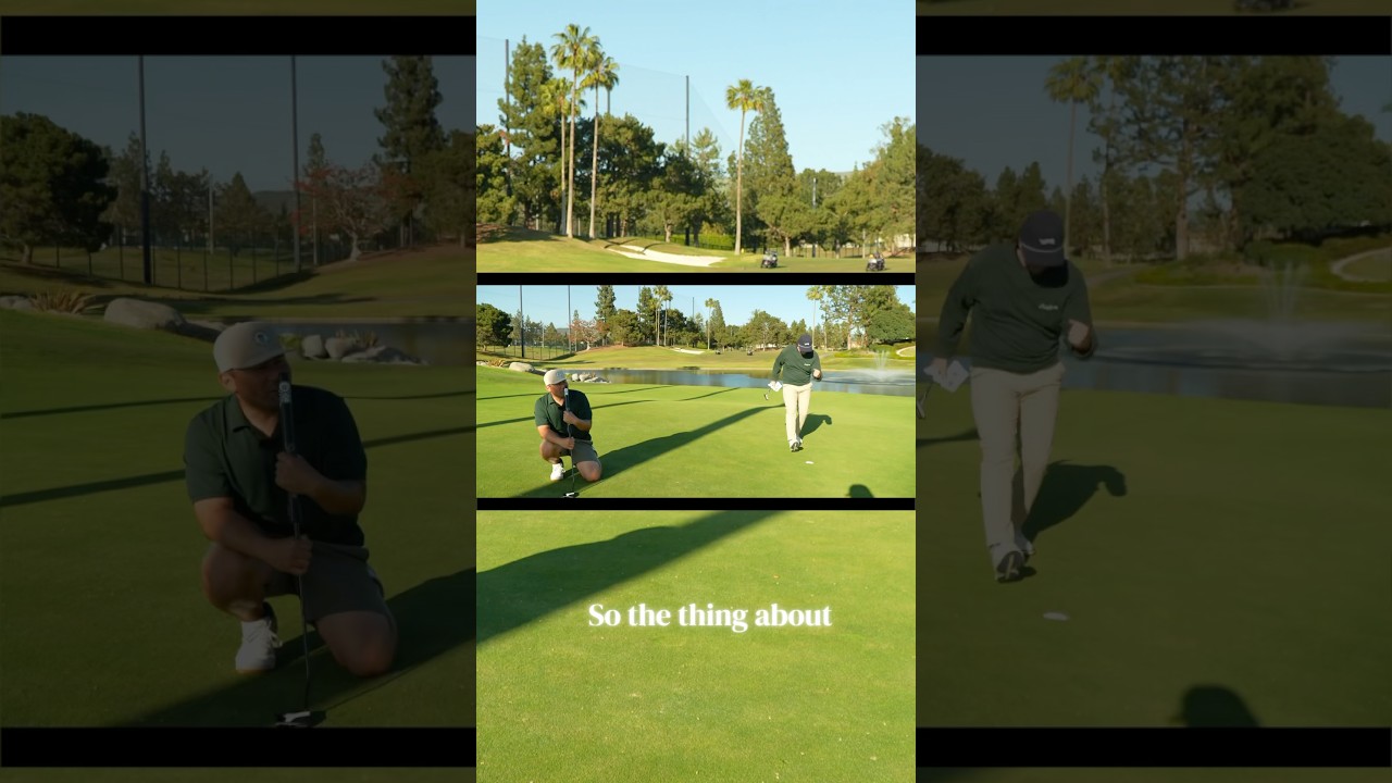 Made it when it mattered 💰 FULL VIDEO IS LIVE. #golf #youtubeshorts #shorts #golfswing