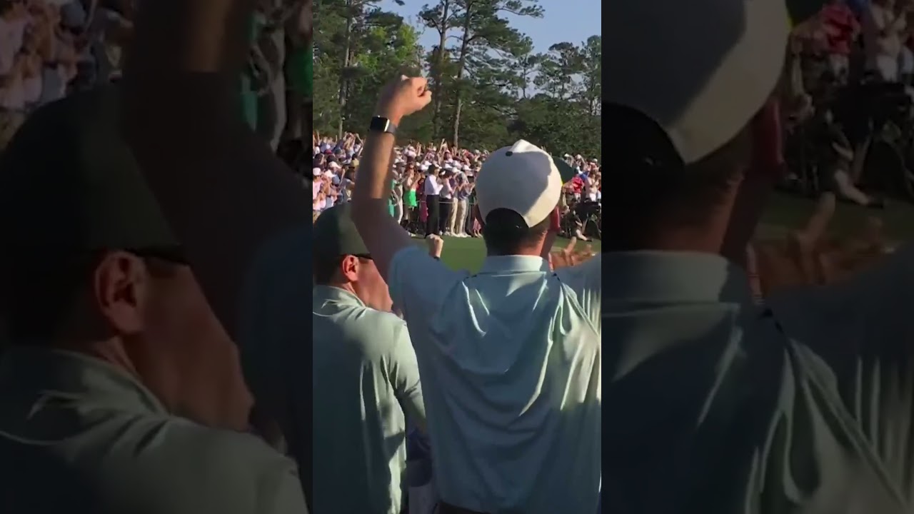 Patrons approve. #themasters