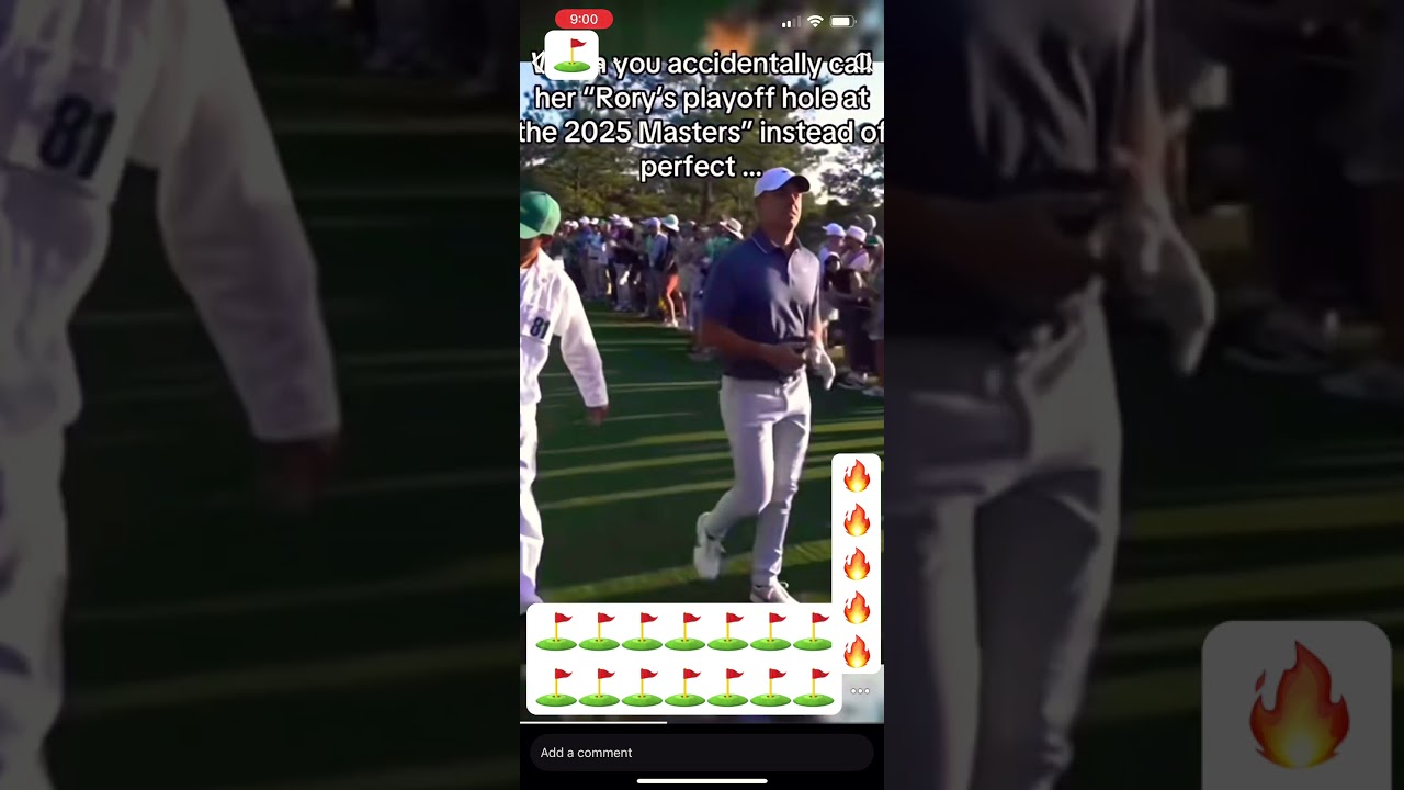 Rory’s Masterpiece! ​⁠⛳️🏌️@TheMasters #themasters #pgagolfer #rorymcilroy #golf