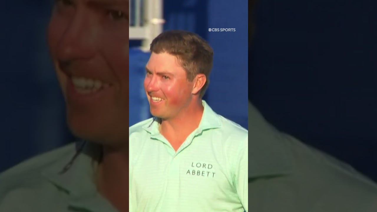 POV: You win on the PGA TOUR for the FIRST time! 😯🏆 #shorts