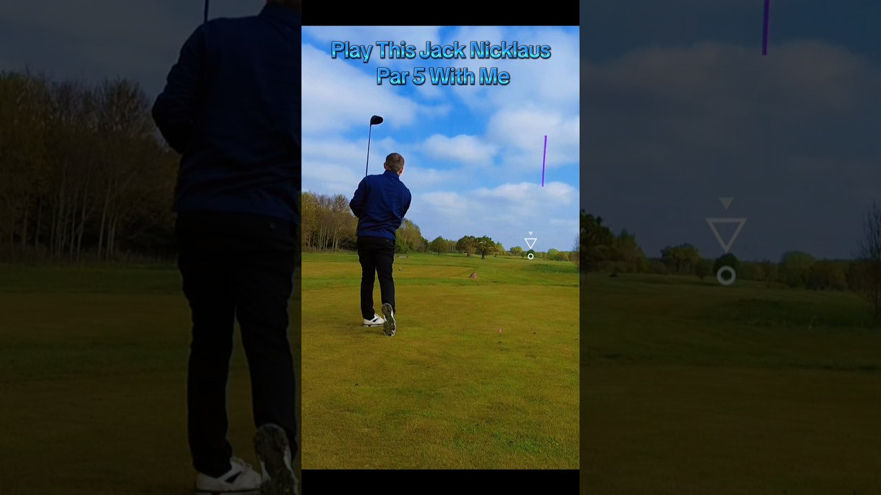 Play This Jack Nicklaus Par 5 With Me #golf #shorts