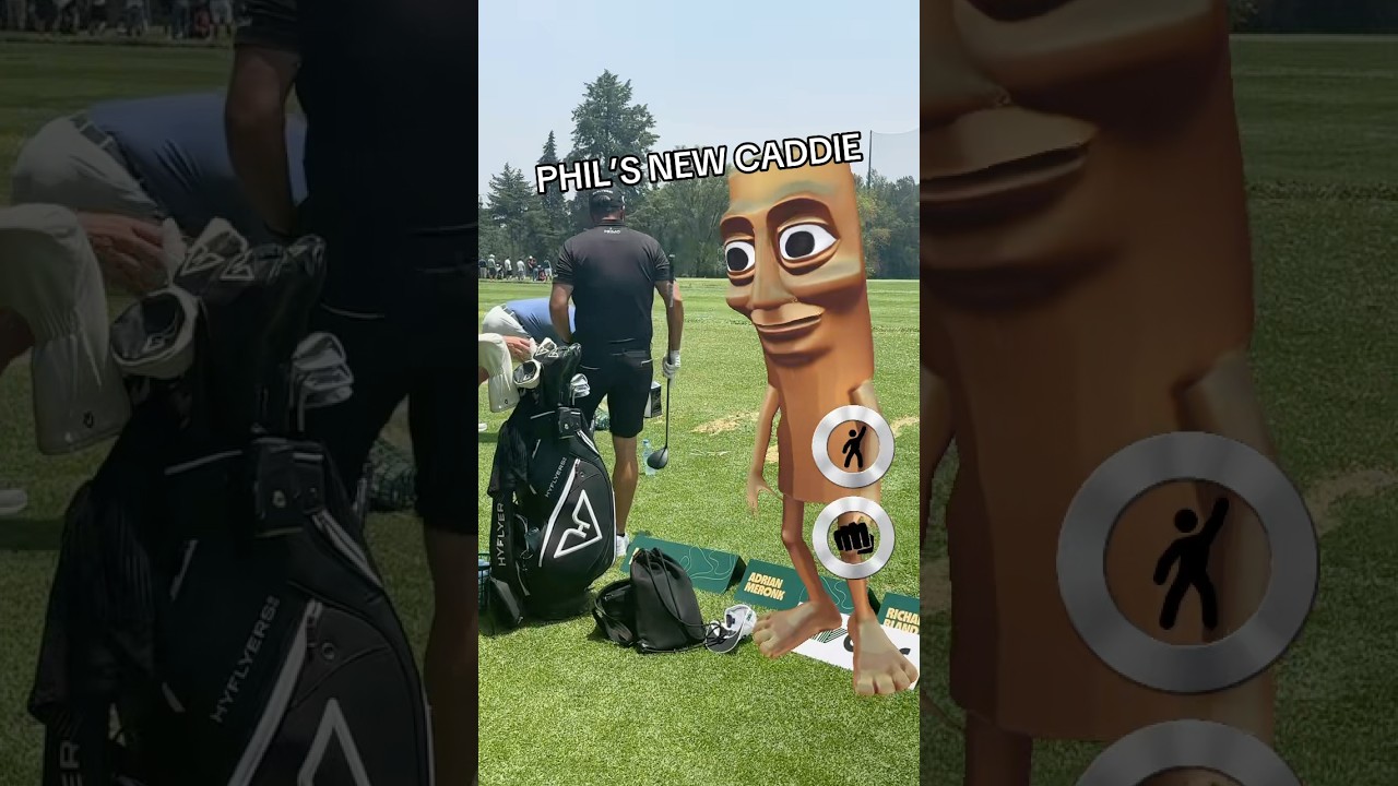 Phil and Tung Tung are undefeated #golf #LIVGolf #tungtungtung