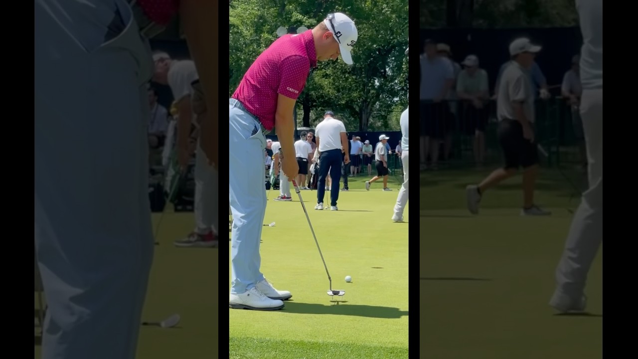 Justin Thomas Putting Drill for Perfect Putting Stroke