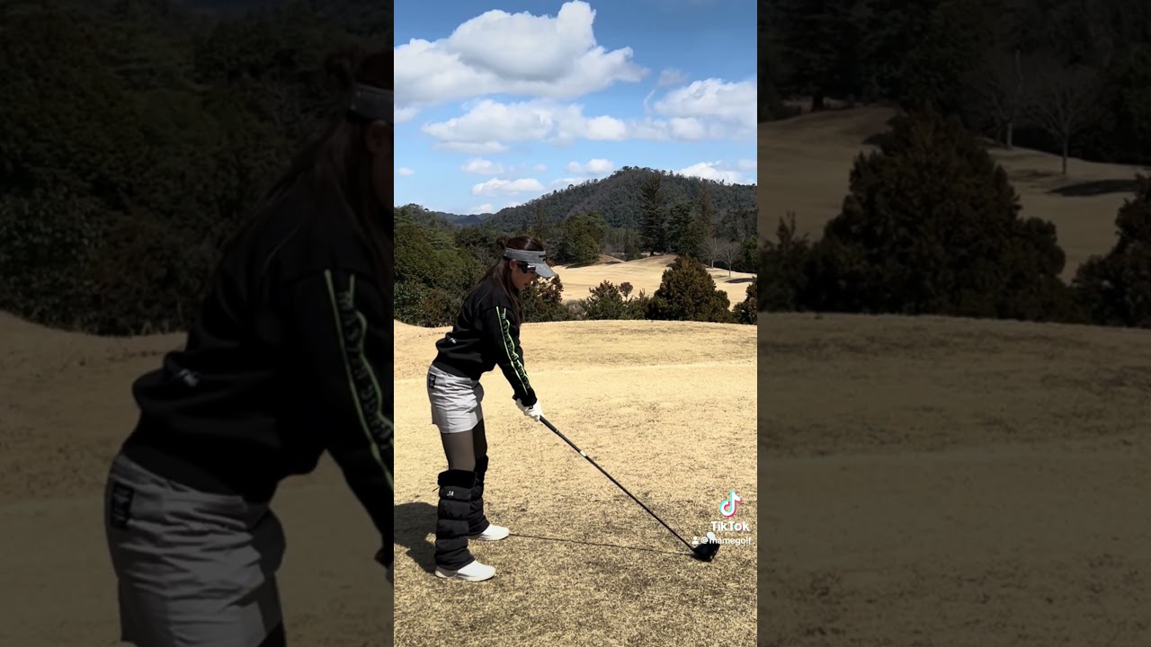#ドライバーショット #ティーショット #lpga #lpgaティーチングプロ #ゴルフ #ゴルフ女子 #ゴルフスイング #golfswing #ラウンド動画 #サエッタゴルフスタジオ #ステルス