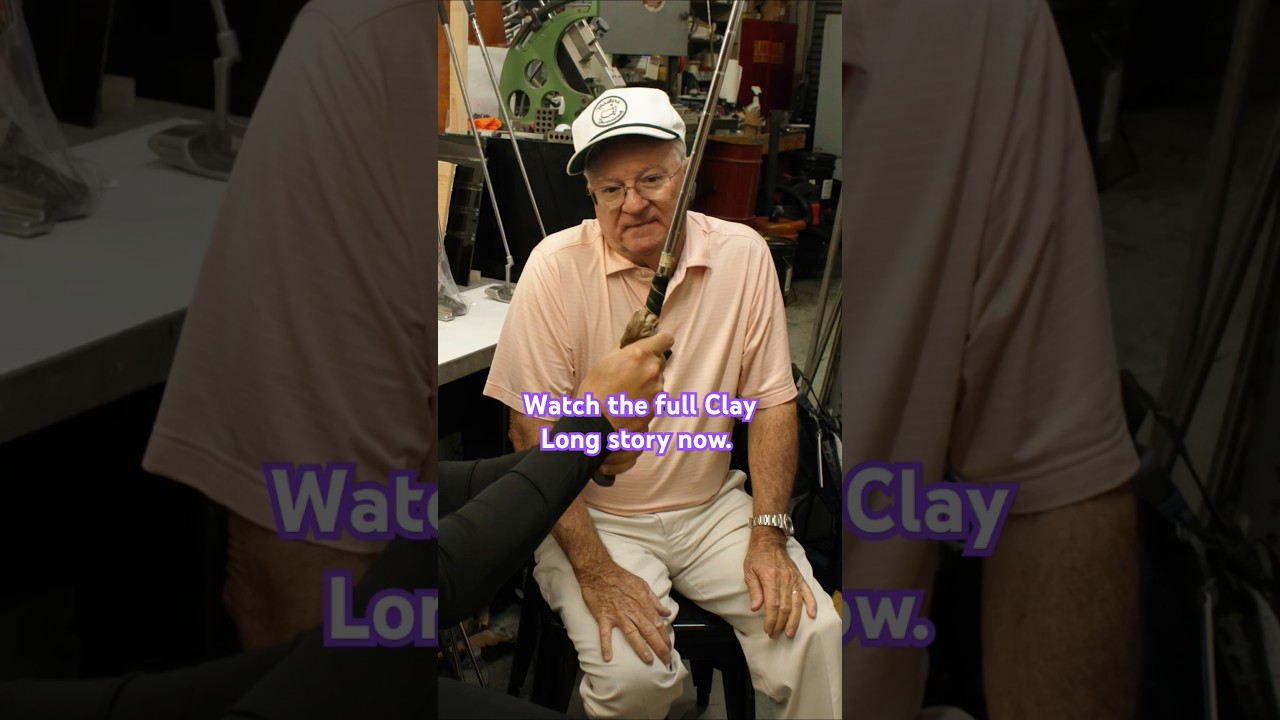 Meet Jack Nicklaus’ famous MacGregor Response putter designer. #masters #vintage #golf