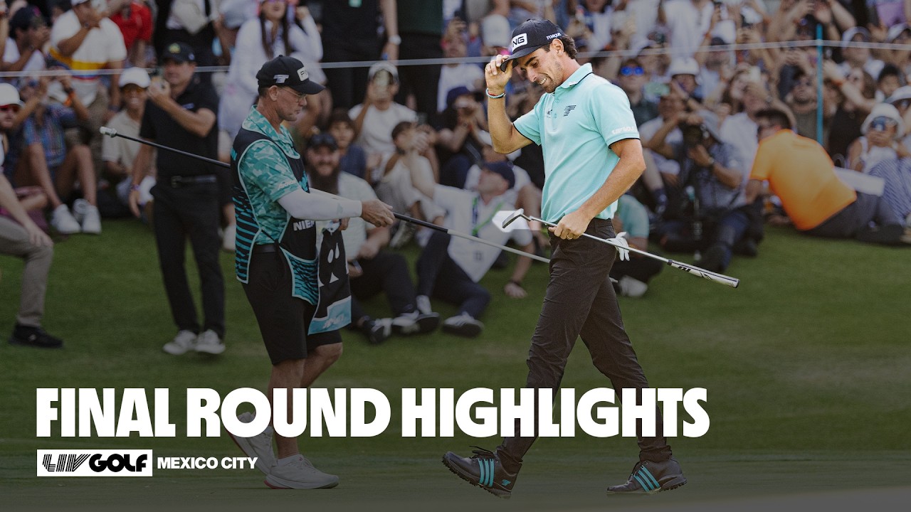 Joaquin Niemann, Bryson DeChambeau & Jon Rahm battle in Mexico City |  Final Round Highlights