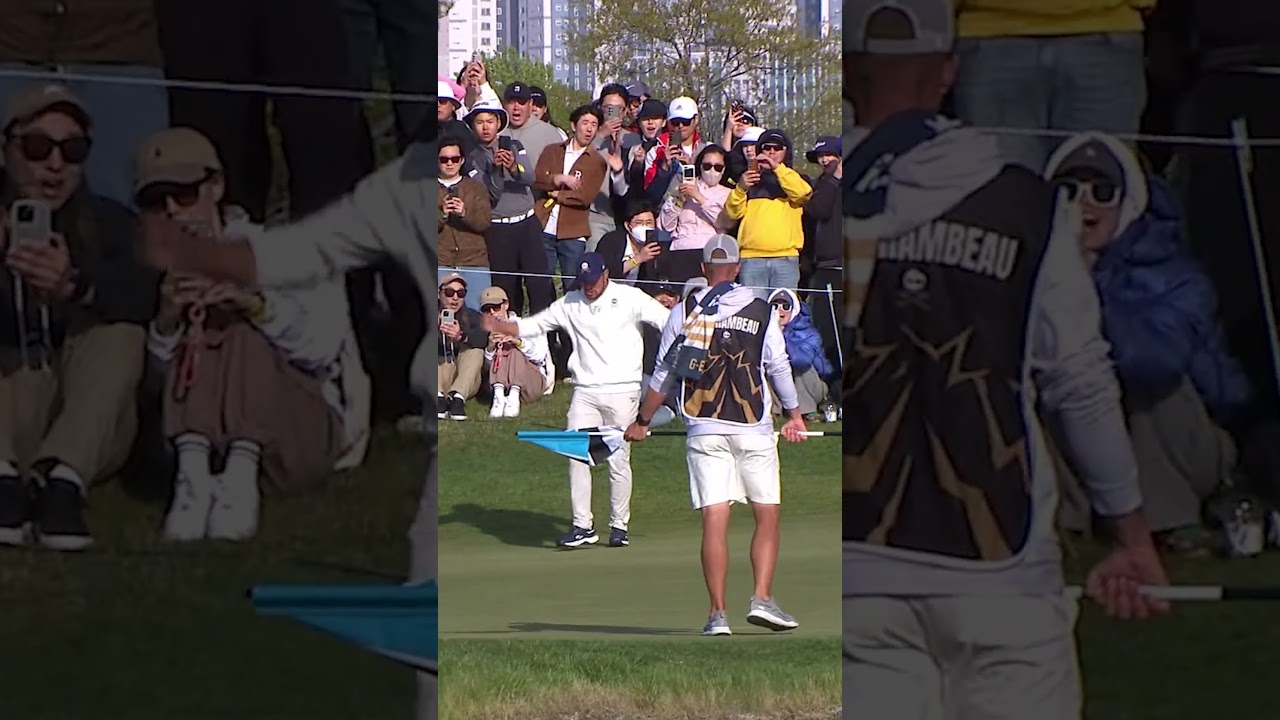 BRYSON DECHAMBEAU WHAT A PUTT 😲 #liv #golf #brysondechambeau #golfer #putt