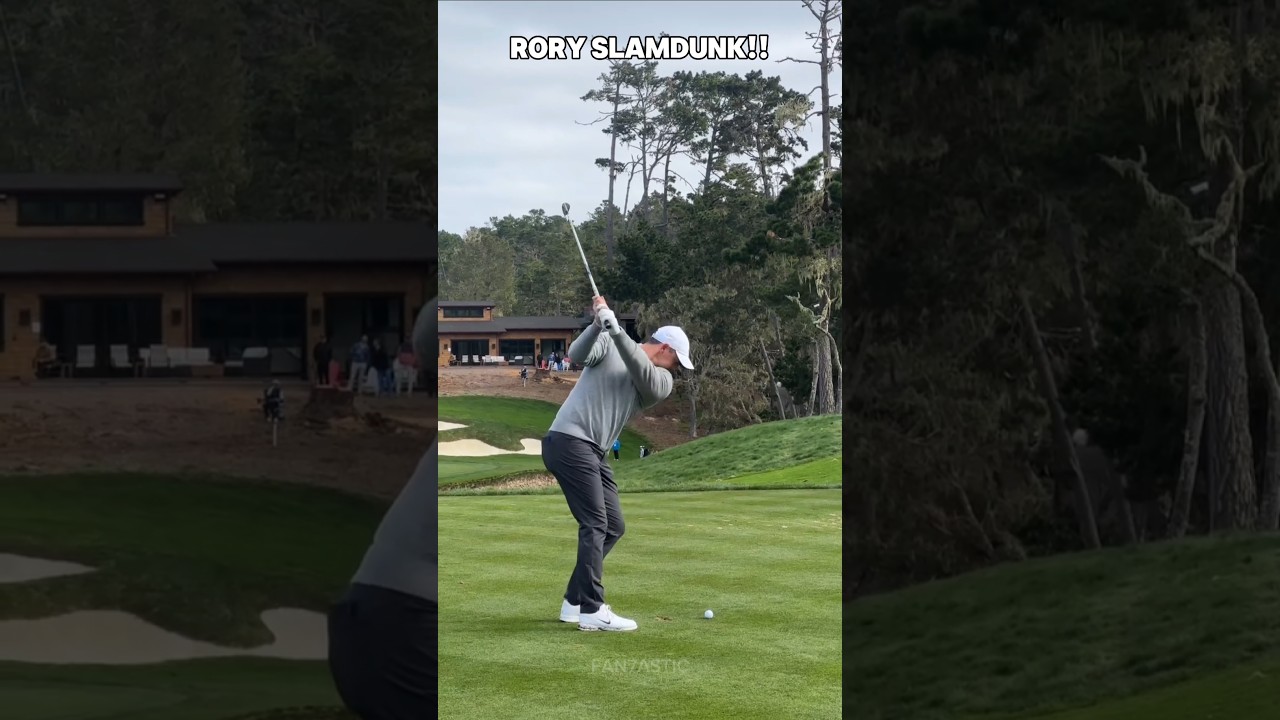 Rory Mcilroy Slam Dunk in Golf