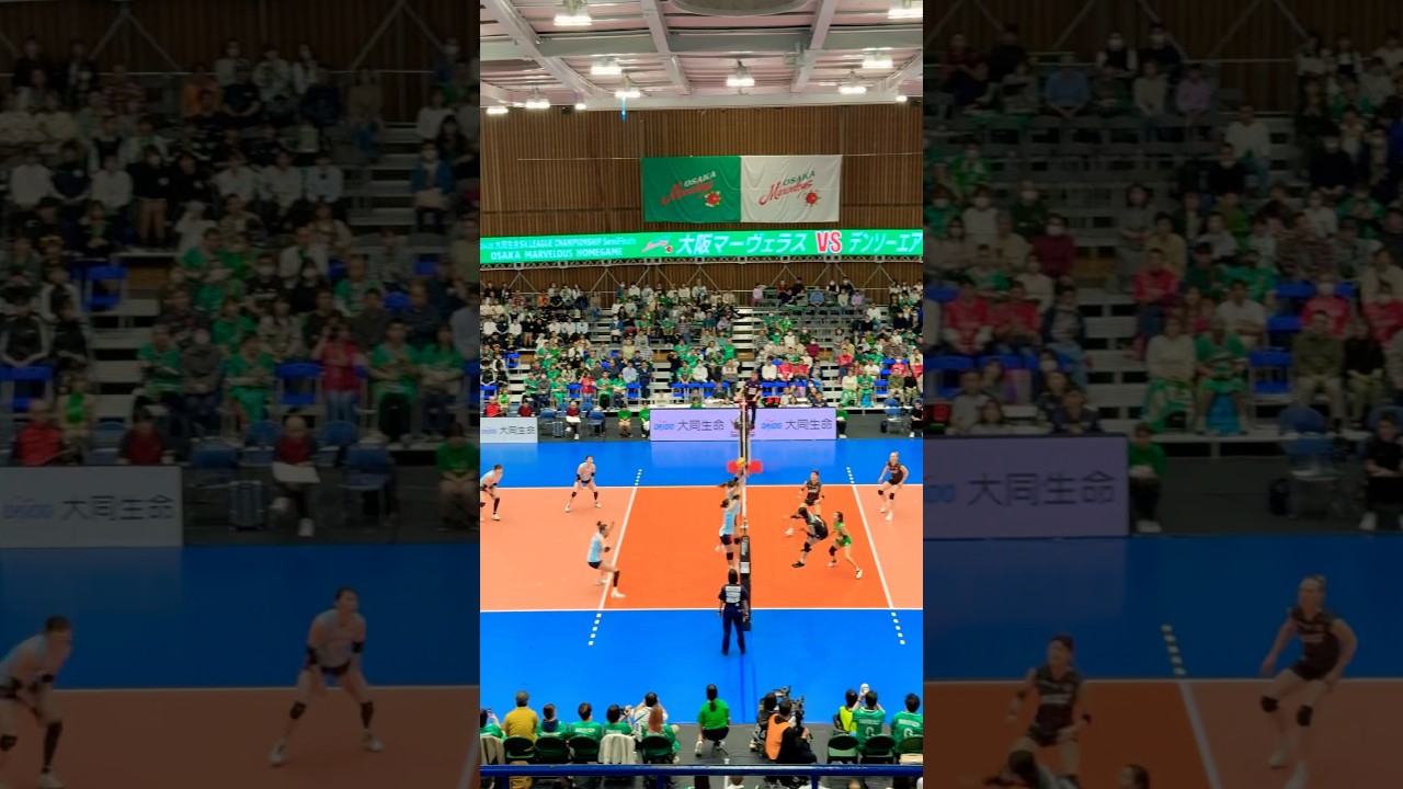 田中瑞稀のパフォーマンスはこの2日間で非常に安定していた #shorts #vleague #nippon #japanvolleyball #indoorvolleyball #女排