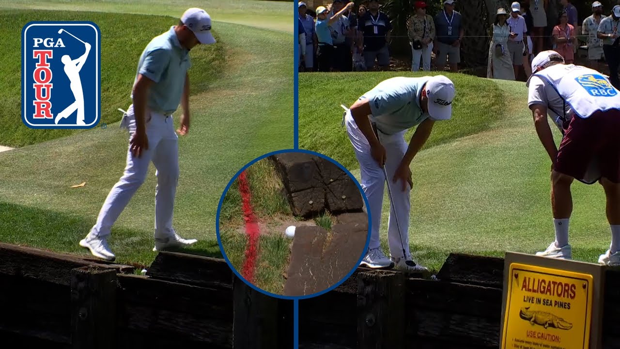 Justin Thomas saved par FROM HERE! | RBC Heritage