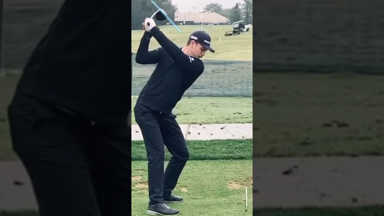 justin ROSE slow motion swing DRIVER