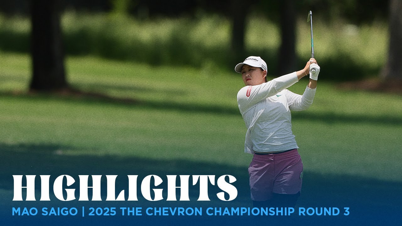 Mao Saigo Highlights | 2025 The Chevron Championship Round 3