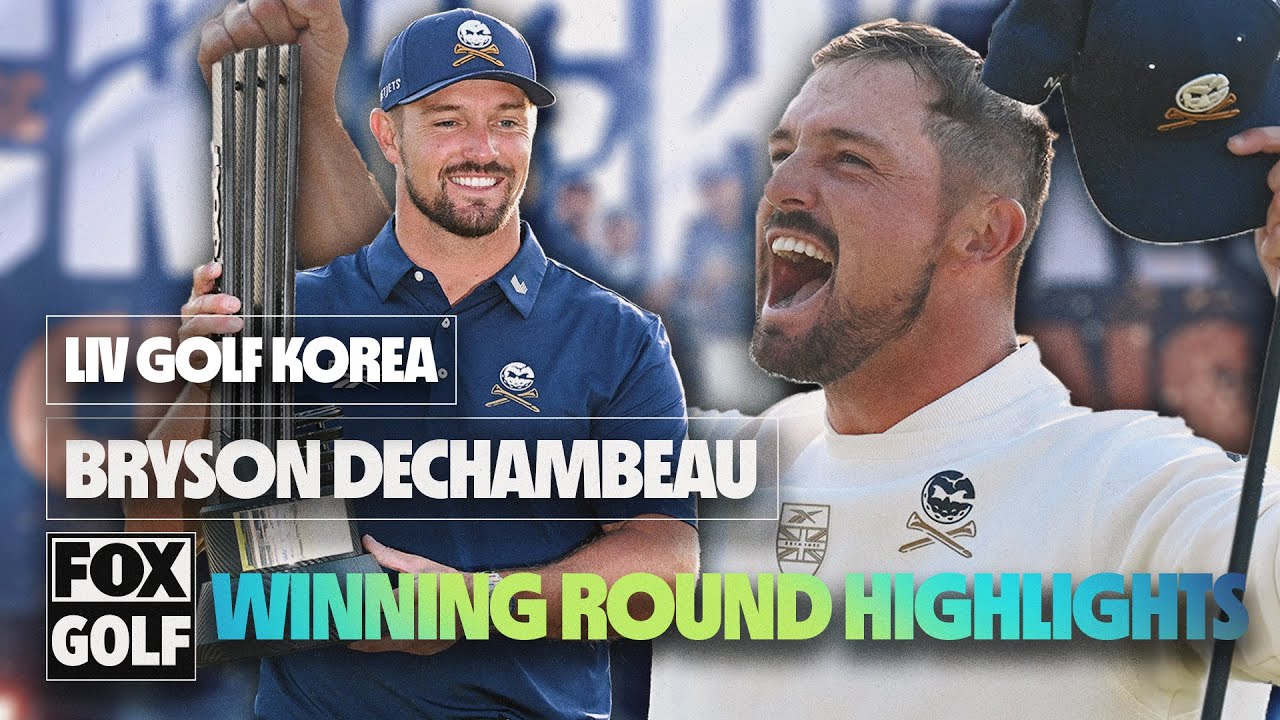 Bryson DeChambeau's WIN |  LIV Golf Korea | LIV on FOX