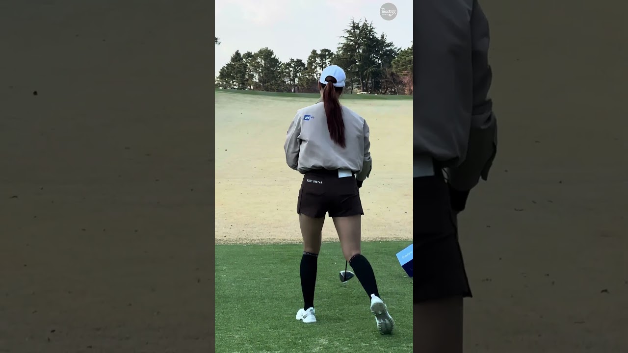 압도적 피지컬! 균형과 파워 🩶🤎 | KLPGA 유현주(Hyunju Yoo) #응원릴레이2025