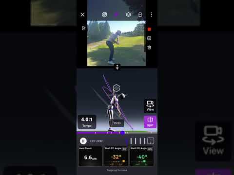 Lucas Herbertのスウィングのポイント(SHAFT DTL ANGLE・シャフトの軌道の傾き)