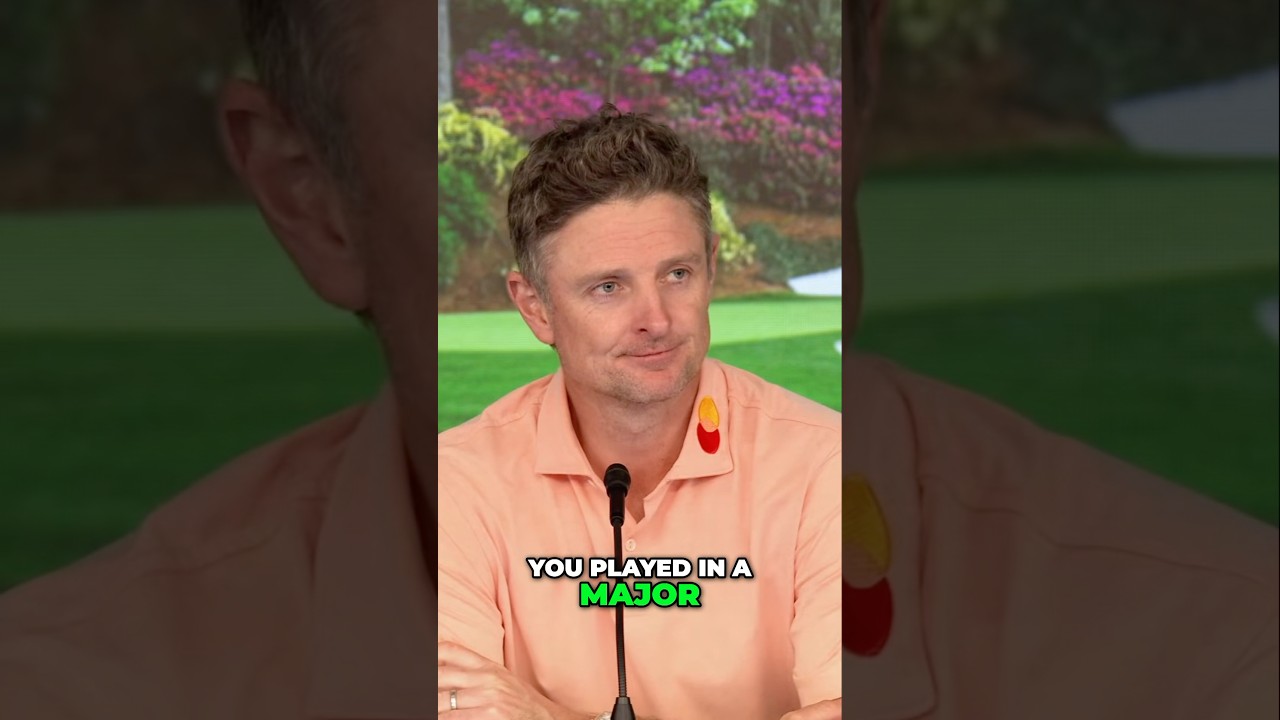 Justin Rose is one of the classiest golfers in the game #justinrose #themasters #golf #golfcourse