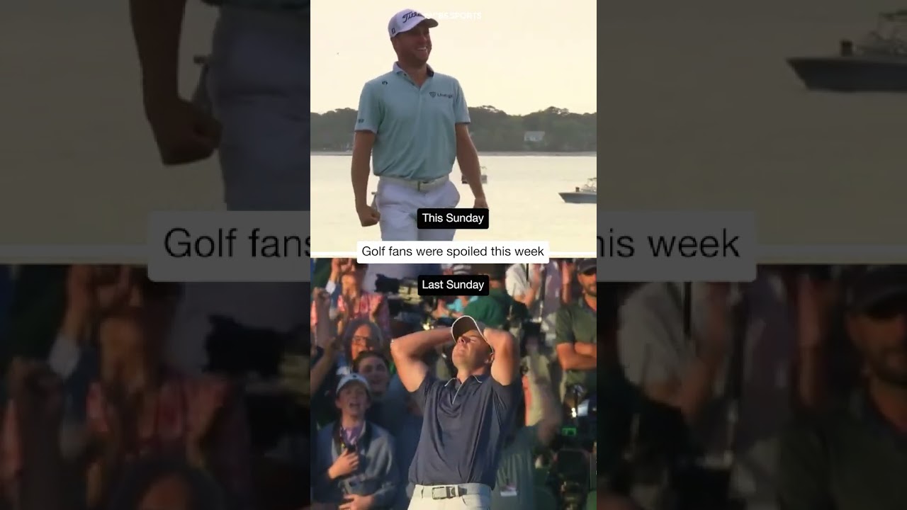 Rory McIlroy & Justin Thomas win a playoff in back-to-back weeks. #shorts