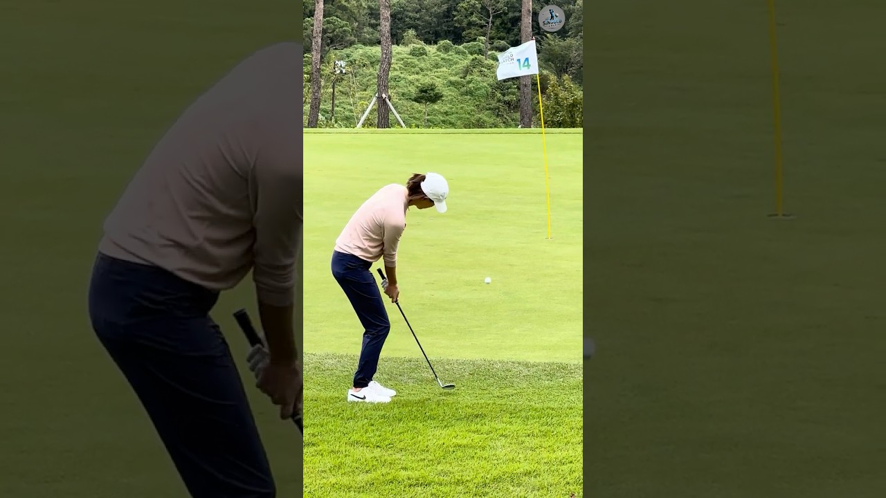 거리 맞추는 어프로치! 사롸있네~