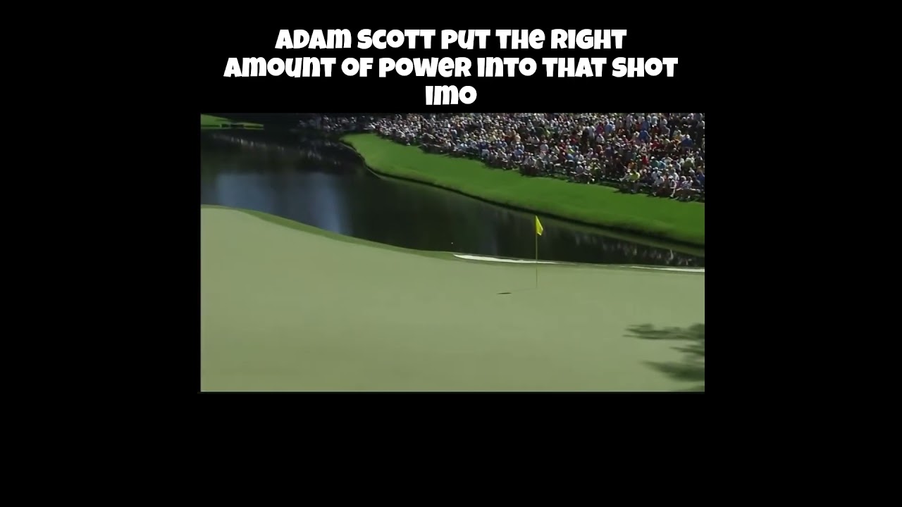 Adam Scott Amazes with Fantastic Hole-in-One at 2012 Masters! #golf #adamscott #themasters