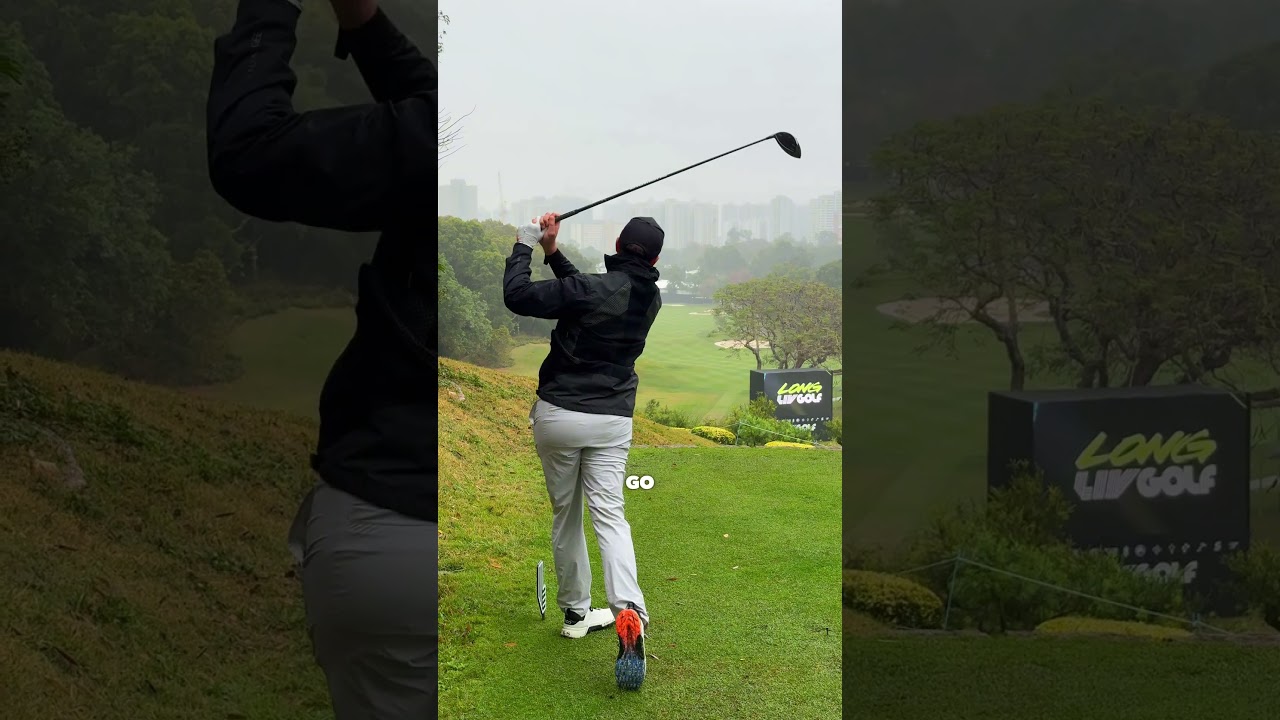 Hitting bombs in front of Phil Mickelson! 🏌️‍♂️💣 #golf #philmickelson