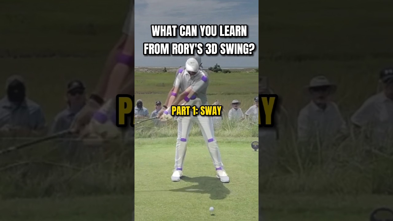 What Can You Learn from RORY MCILROY's 3d Swing? Part 1:⏪SWAY⏩
