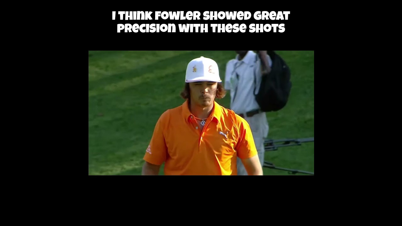 Rickie Fowler Makes Two Great Shots for the Win! #golf #rickiefowler #pgatour